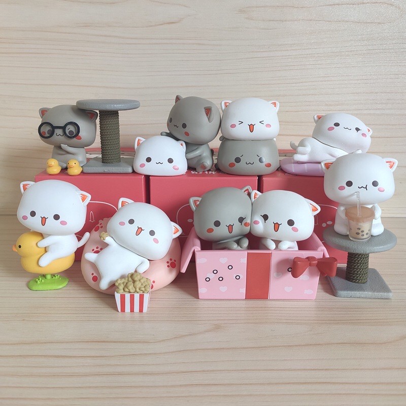 Bộ mô hình mèo dễ thương Mitao Cat