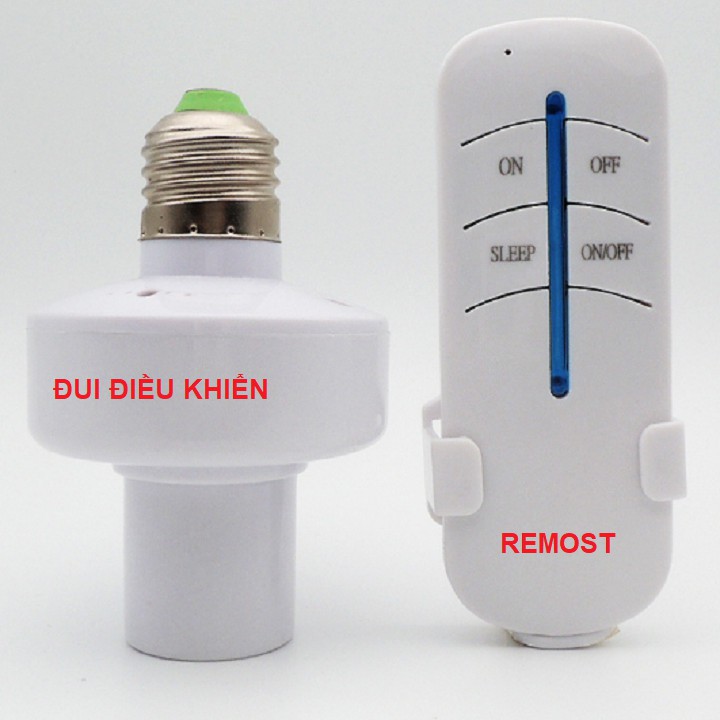 ĐUÔI ĐIỀU KHIỂN BÓNG ĐÈN TẮT MỞ + REMOTE - CBS741