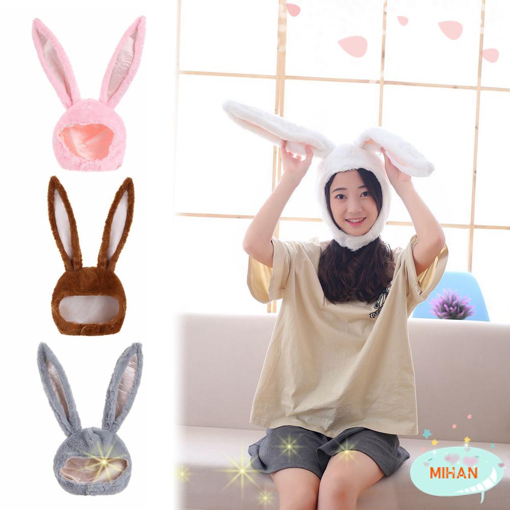 Mũ tai thỏ Mihan1 vải lông giữ ấm đáng yêu