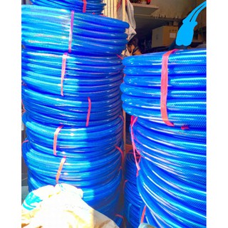 [1 cuộn] ống nhựa dẻo xanh lưới kẽm 27mm