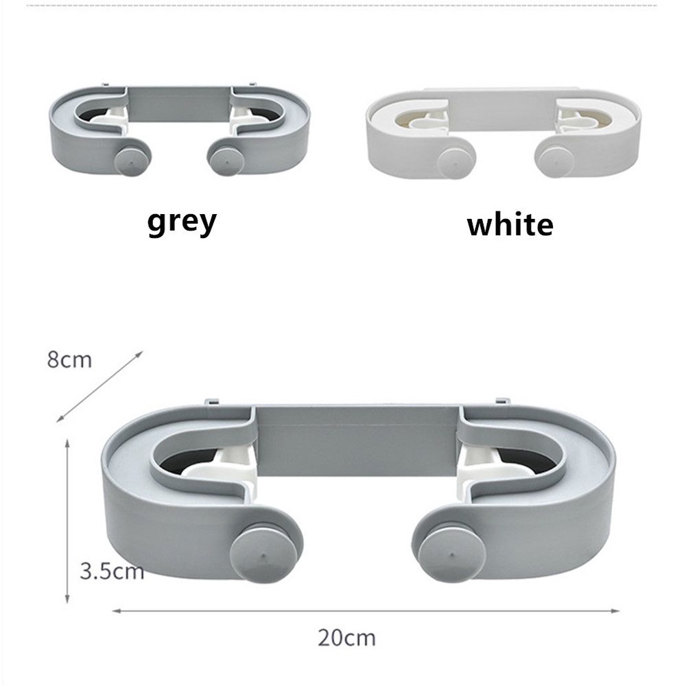 Giá Đỡ Cây Lau Nhà Gắn Tường Tự Dính Nhiều Màu Sắc Tiện Dụng Cho Nhà Tắm / Nhà Bếp