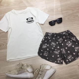 Bộ cotton quần đùi ( 2 màu)