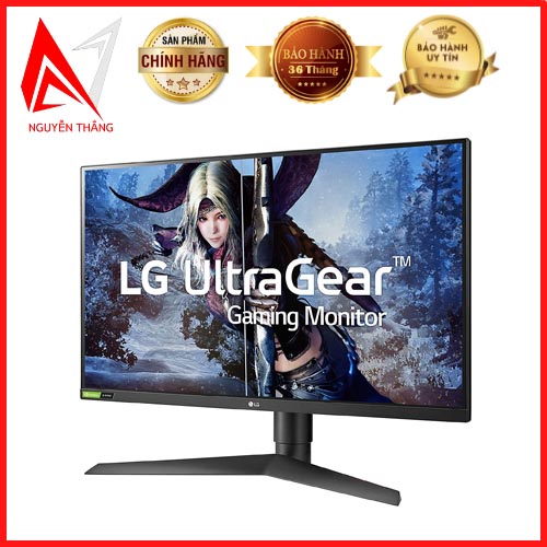 Màn hình máy tính LG 27GL850-B (27 inch/2K/Nano IPS/144Hz/1ms/350 nits/DP+HDMI/GSync+FreeSync)