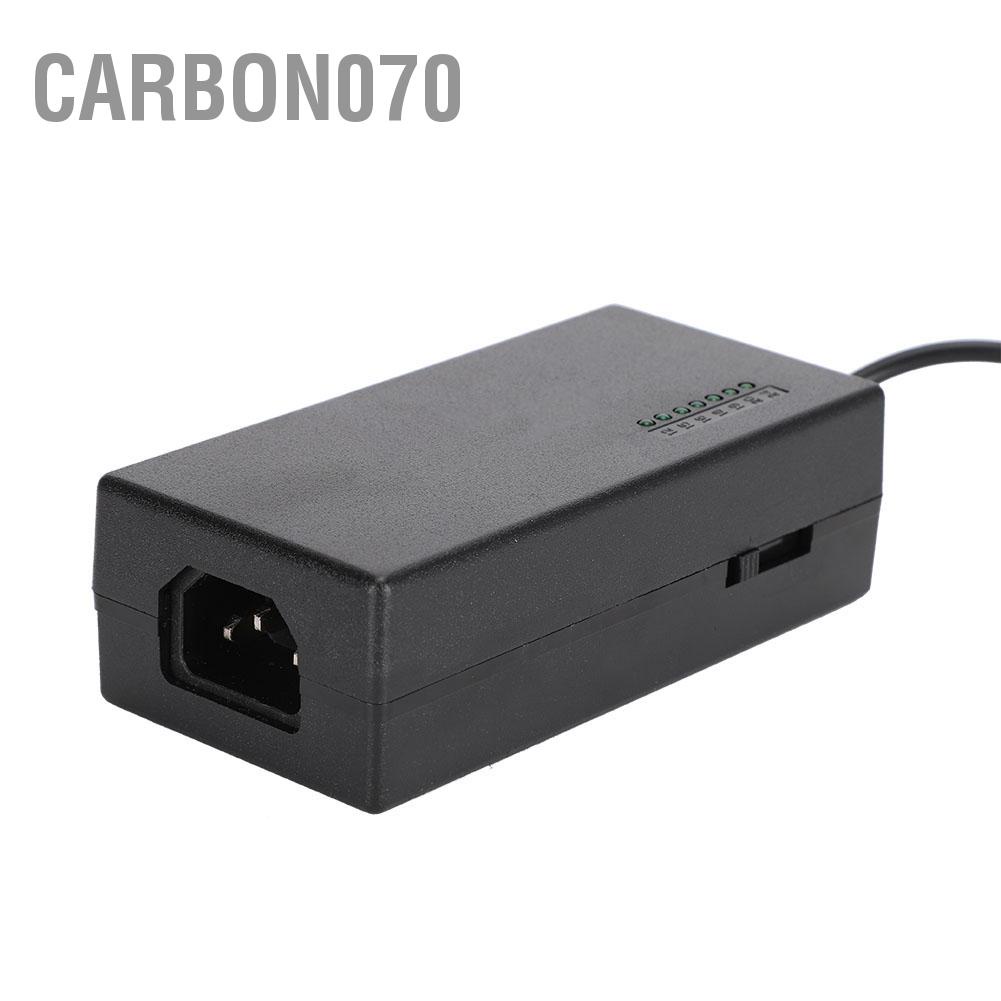 Carbon070 96W DC 12V~24V Output Universal Laptop 8-pin Power Supply Adapter 100-240V