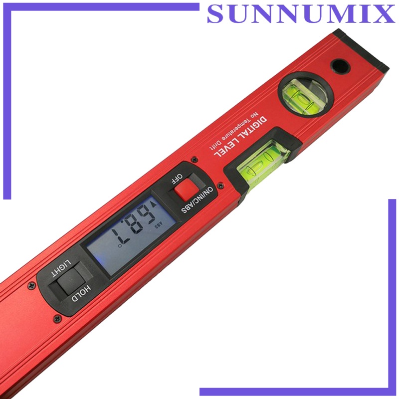 Thước Đo Góc Kỹ Thuật Số 16 Cấp Độ Bằng Nhôm Màu Bạc