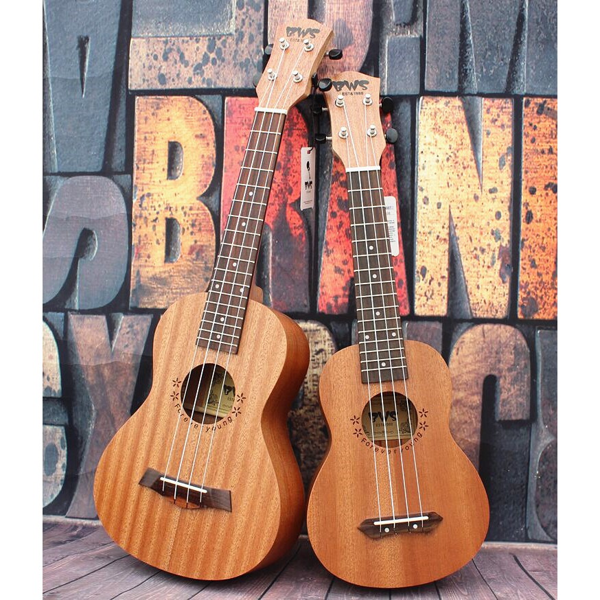 Đàn Ukulele soprano gỗ trơn yael YAEL