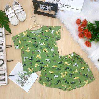 [CHỌN MÀU] Bộ lanh bé trai Bb angel