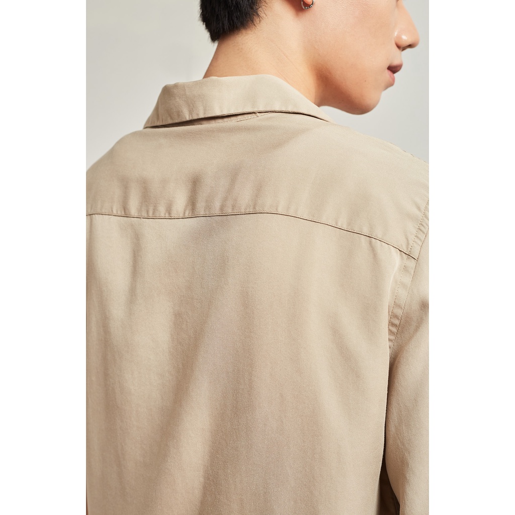 Áo Sơ Mi Ngắn Tay Nam HIGHWAY MENSWEAR Harold Cuban Shirt | BigBuy360 - bigbuy360.vn