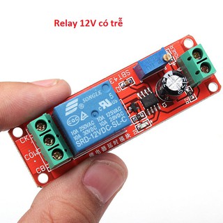 Rơ le đóng ngắt 12V có tạo trễ