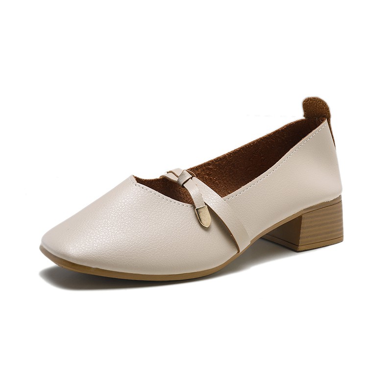 Giày Búp Bê Mũi Vuông Phối Nơ Xinh Xắn Dành Cho Nữ 2021 | BigBuy360 - bigbuy360.vn