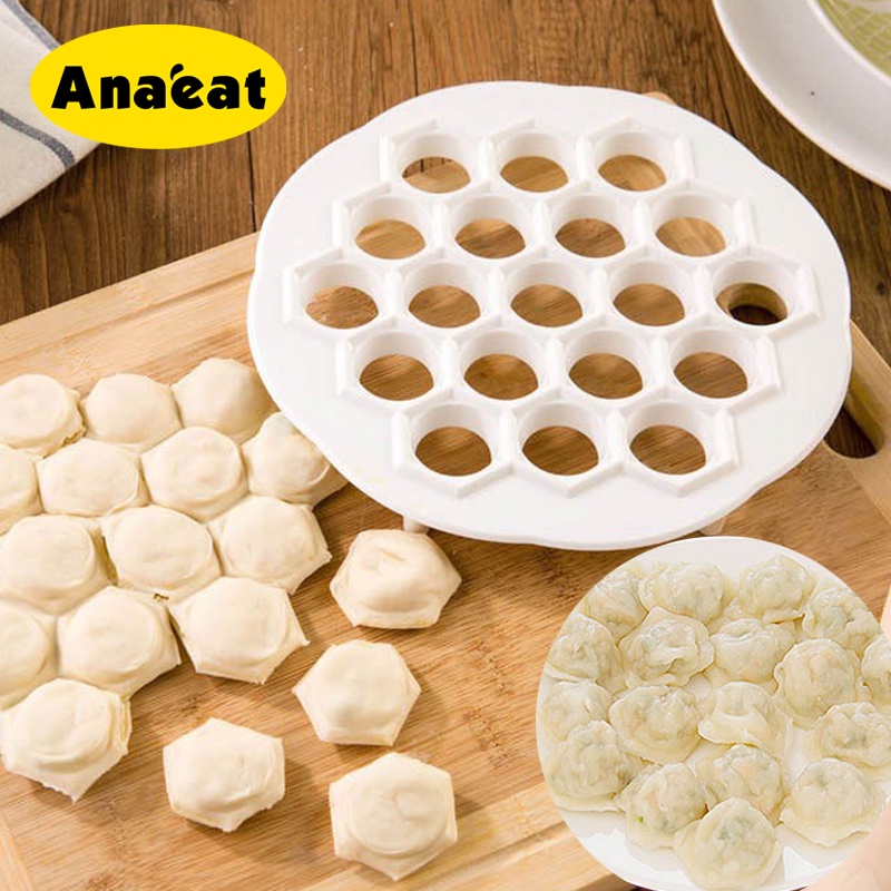 Khuôn nhấn bột làm bánh Anaeat 19 lỗ dùng cho chế biến thực phẩm/làm bánh bao DIY