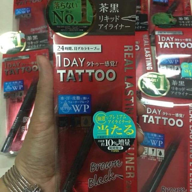 KẺ MẮT NƯỚC TATTOO