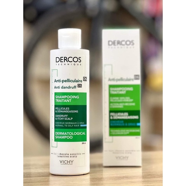 DẦU GỘI VICHY XANH GIẢM GÀU DERCOS ANTI-DANDRUFF - 200ML
