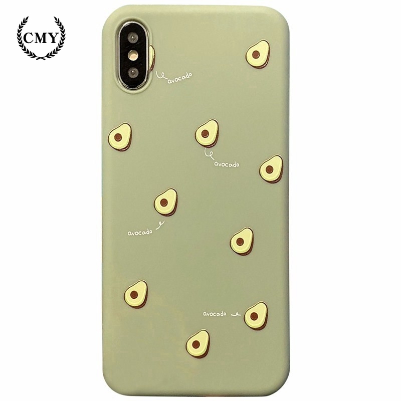 Ốp điện thoại họa tiết quả bơ mini cho iPhone11/11Pro 11pro Max X XR XS XS MAX 7 8 plus SE | BigBuy360 - bigbuy360.vn