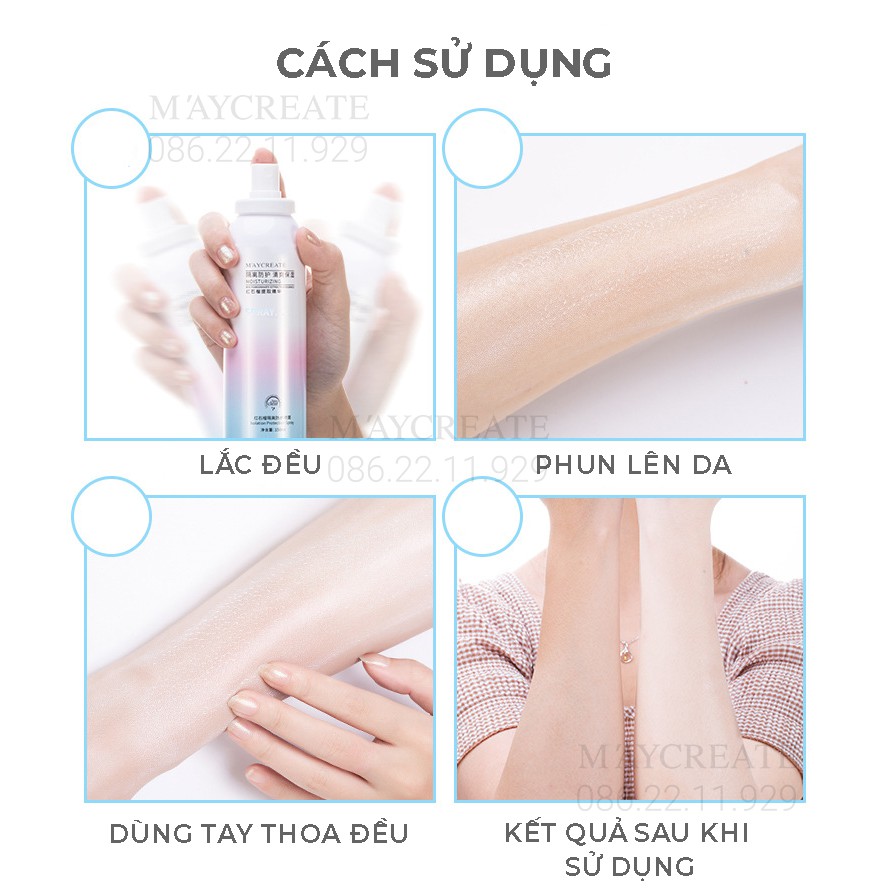 Xịt Chống Nắng Maycreate Hàng Nội Địa Trung | BigBuy360 - bigbuy360.vn