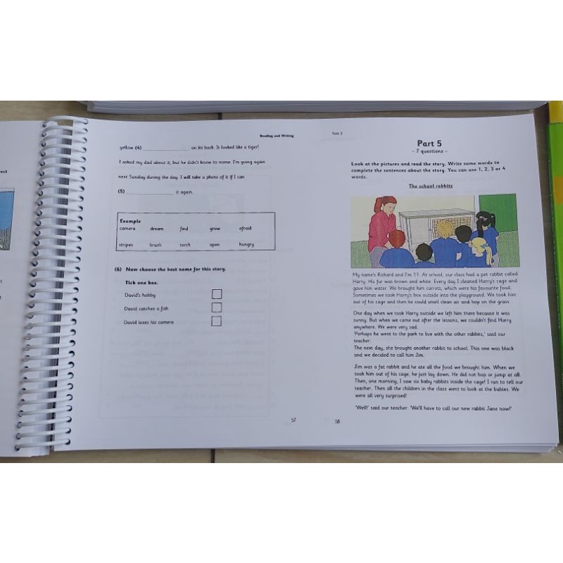 Test in gộp 1-9 Starter, Mover, Flyer