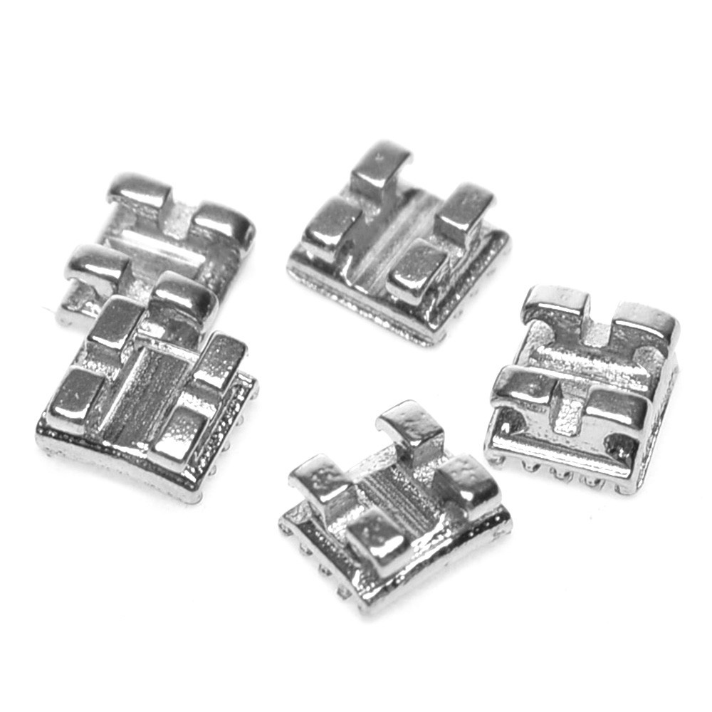Set 20 Giá Đỡ Răng Miệng Siêu Mỏng Bằng Kim Loại Không Móc