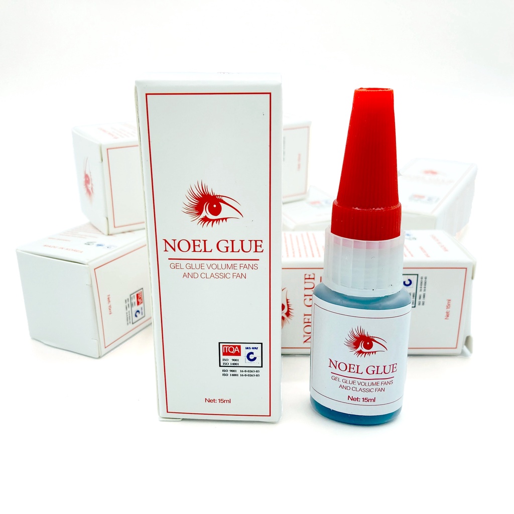 Keo gel NOEL GLUE khô 3-4 s chuyên sử dụng cho mi sợi và mi volum 15ML_dụng cụ nối mi_THUYHA EYELASH