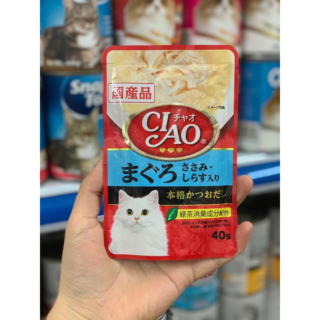 [Chính hãng] Pate Quốc Dân Ciao Mã IC - Hàng Nhật Nhập Khẩu Phân Phối Tại Thái┃Xách Tay Gói 40gr