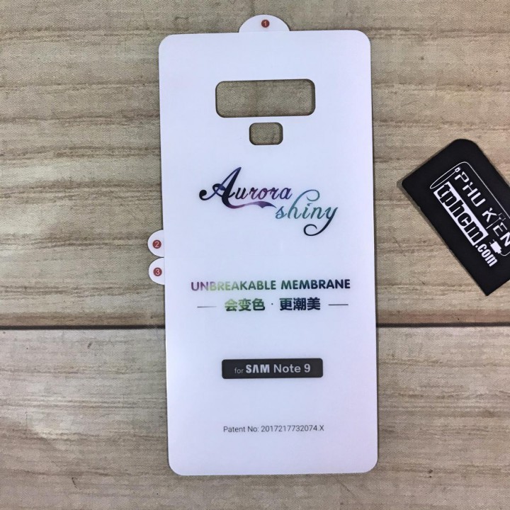 Dán mặt lưng PPF Samsung Note 9