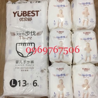 Bỉm Dán/ quần YUBEST ANGEL size s90/M84/l78/xl/72