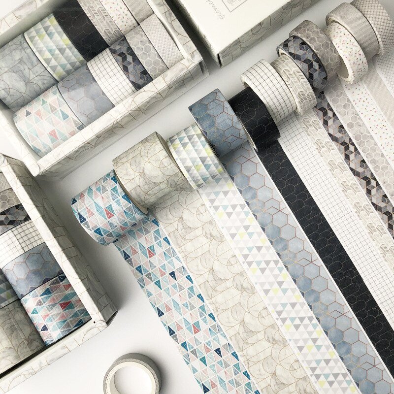 Cuộn Băng Keo Washi Hình Hoa Anh Đào Trang Trí Sổ Lưu Niệm / Nhật Ký / Văn Phòng Phẩm