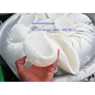 0.5kg Mứt dừa non miếng Bến Tre Tâm Đức