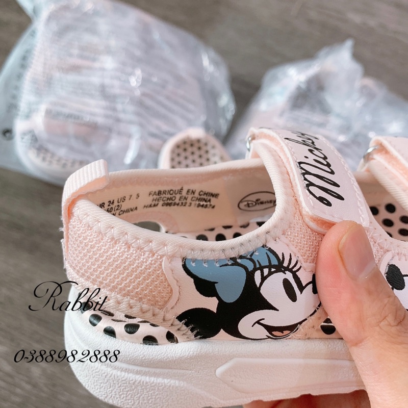 Sandal Minnie chấm bi siêu nhẹ- RABBITSHOP