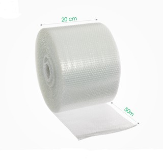 Cuộn Xốp Nổ 20cm x 50m Gói Hàng Bọc Hàng (Cuộn Bóng Khí, Màng Xốp Hơi)