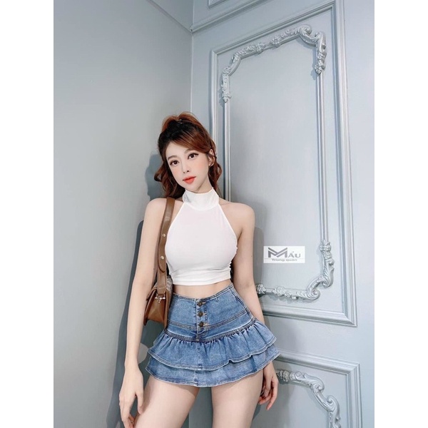 ÁO YẾM CROPTOP SALE SỐC 59k. HÌNH THẬT SHOP CHỤP