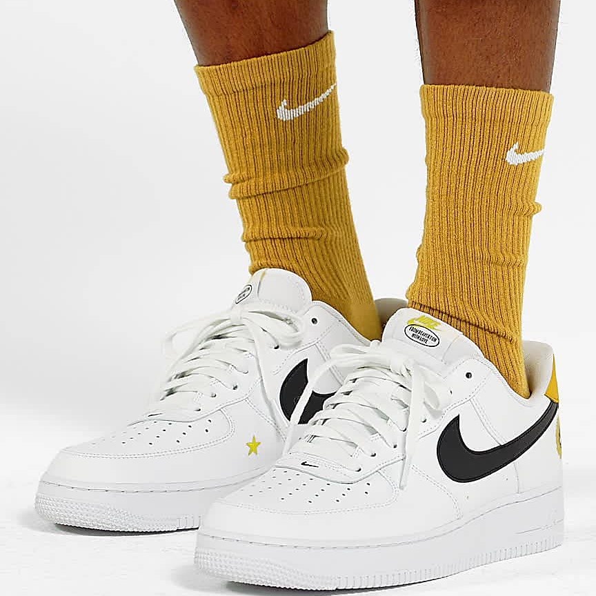 [CHÍNH HÃNG] Giày thể thao Sneaker NIKE Air Force 1 'HAVE A NIKE DAY' HOA CÚC màu Trắng - Code: DM0118-100