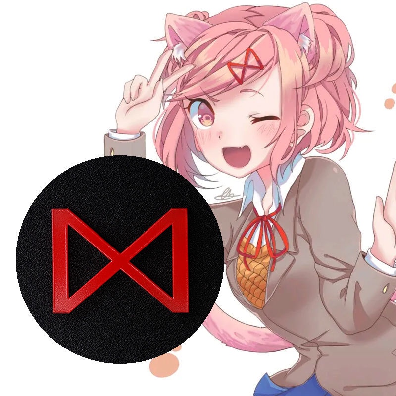 Kẹp Tóc Natsuki Doki Literature Club Dễ Thương Cho Bé Gái