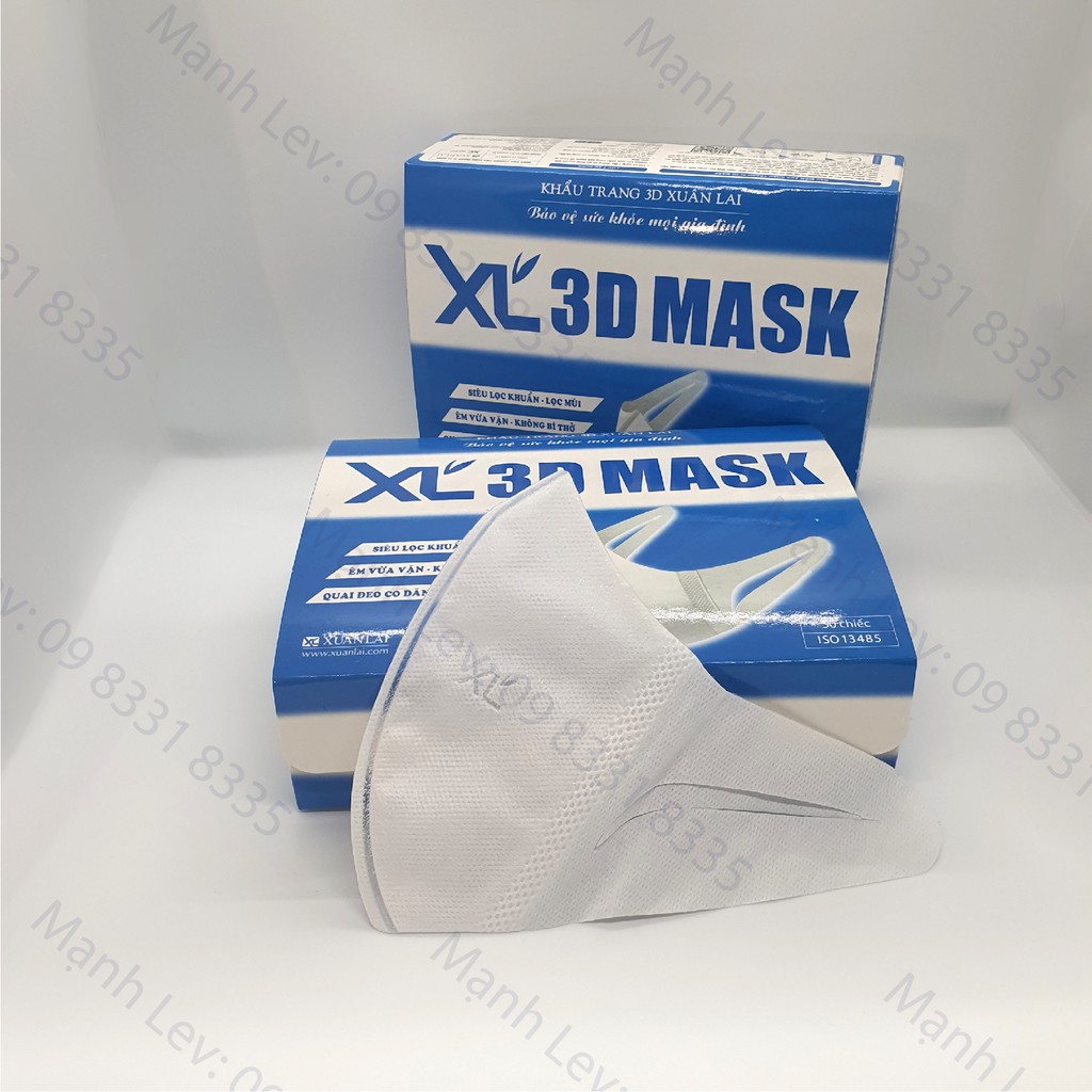 [Sẵn Nhiều Loại] Khẩu Trang 3D Mask Công Nghệ Dập Nhật Bản ( Hộp 50 cái )