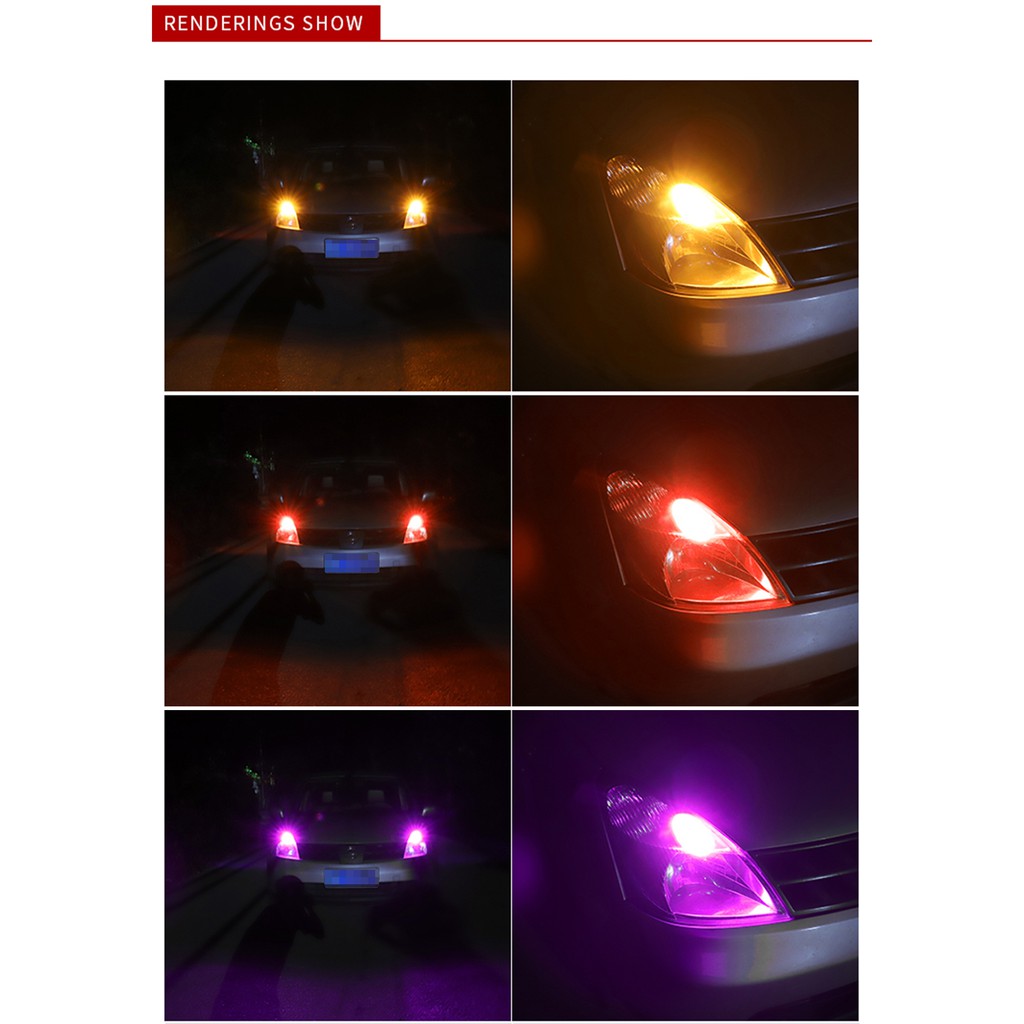 1pcs Super Bright T10 LED kevanly 12v Car Tail