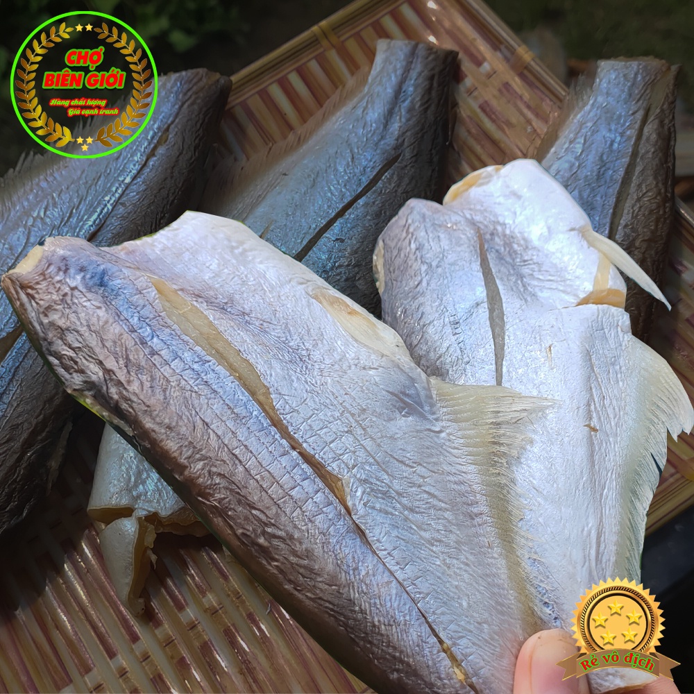 Khô Cá Dứa Nguyên Con 2 Nắng Ướp Vừa Ăn Loại 1 Thơm Ngon Gói 500gr