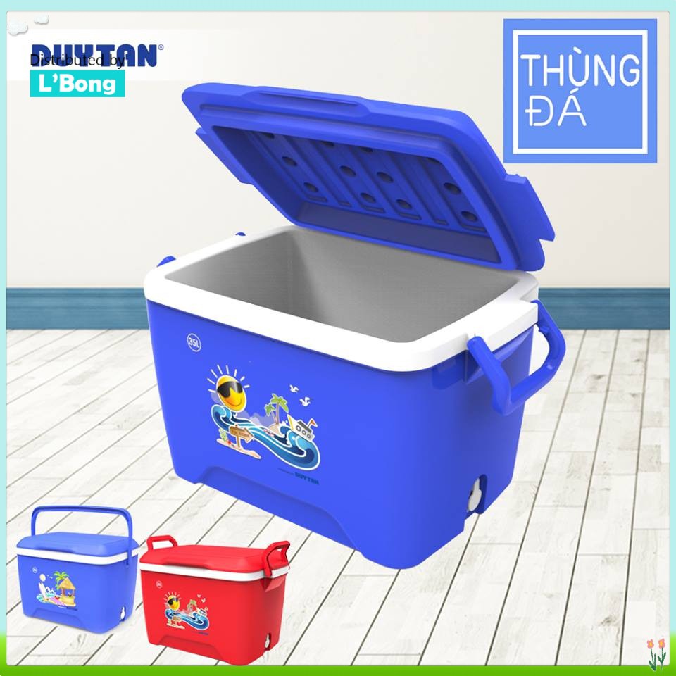 Thùng đá Duy Tân 35 lít - Giữ lạnh 3 ngày (PU FOAM Tech)