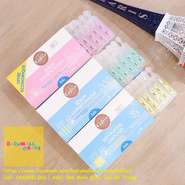 NƯỚC MUỐI SINH LÝ GIFRER 3 DÒNG