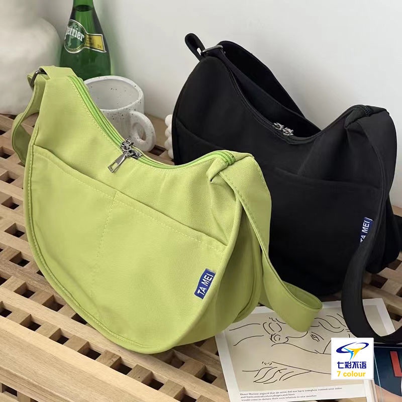 Túi Xách Canvas Thiết Kế Đơn Giản Thời Trang Cho Học Sinh