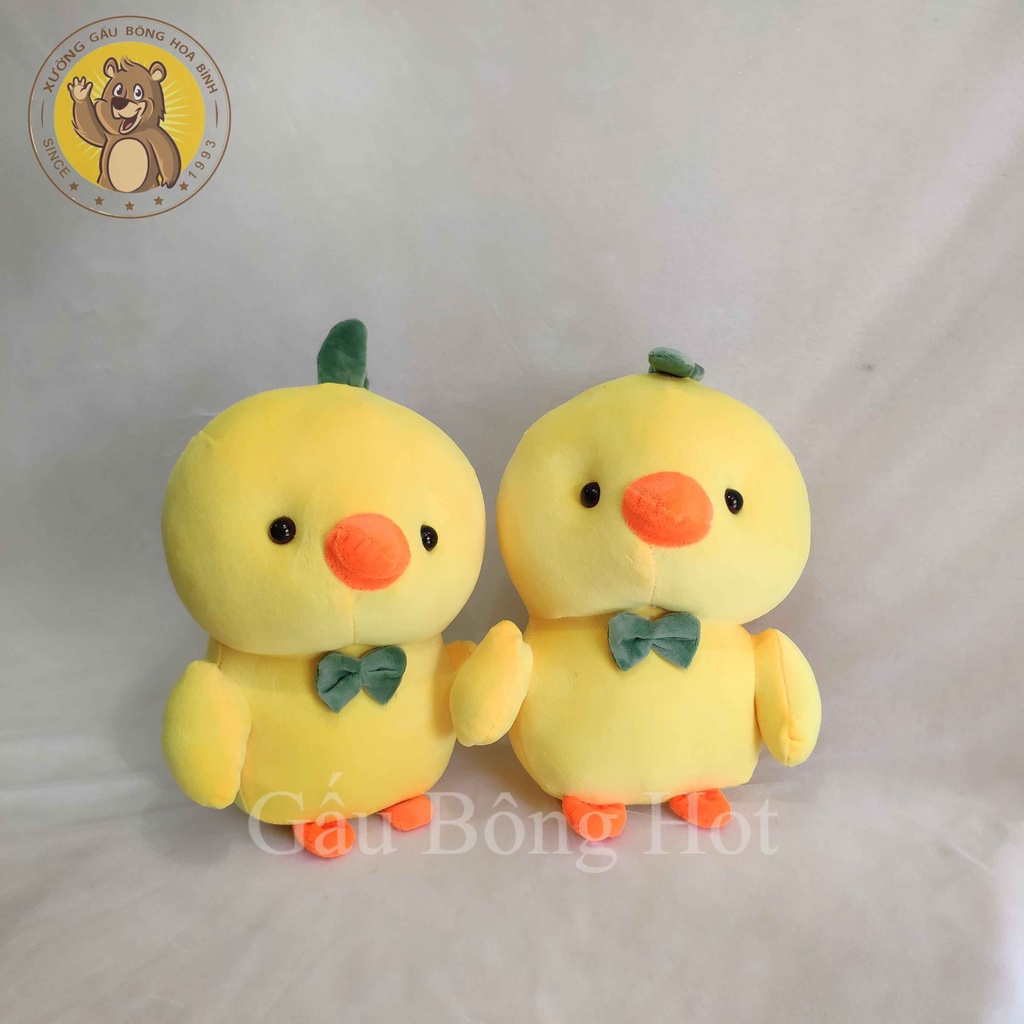 Gấu Bông Gà Bông Vàng Siêu Yêu Mềm Mịn Sịn ❤️Xưởng Gấu Hoa Bình❤️