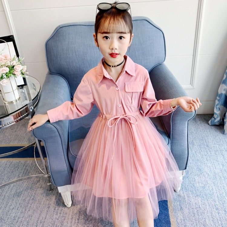 Đầm Tay Dài Dáng Rộng Phong Cách Thời Trang Mới 2022 Cho Bé Gái
