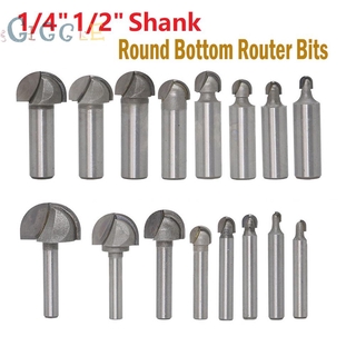 Mũi Phay Cắt Gỗ 2 Rãnh 1 / 2 "1 / 4"