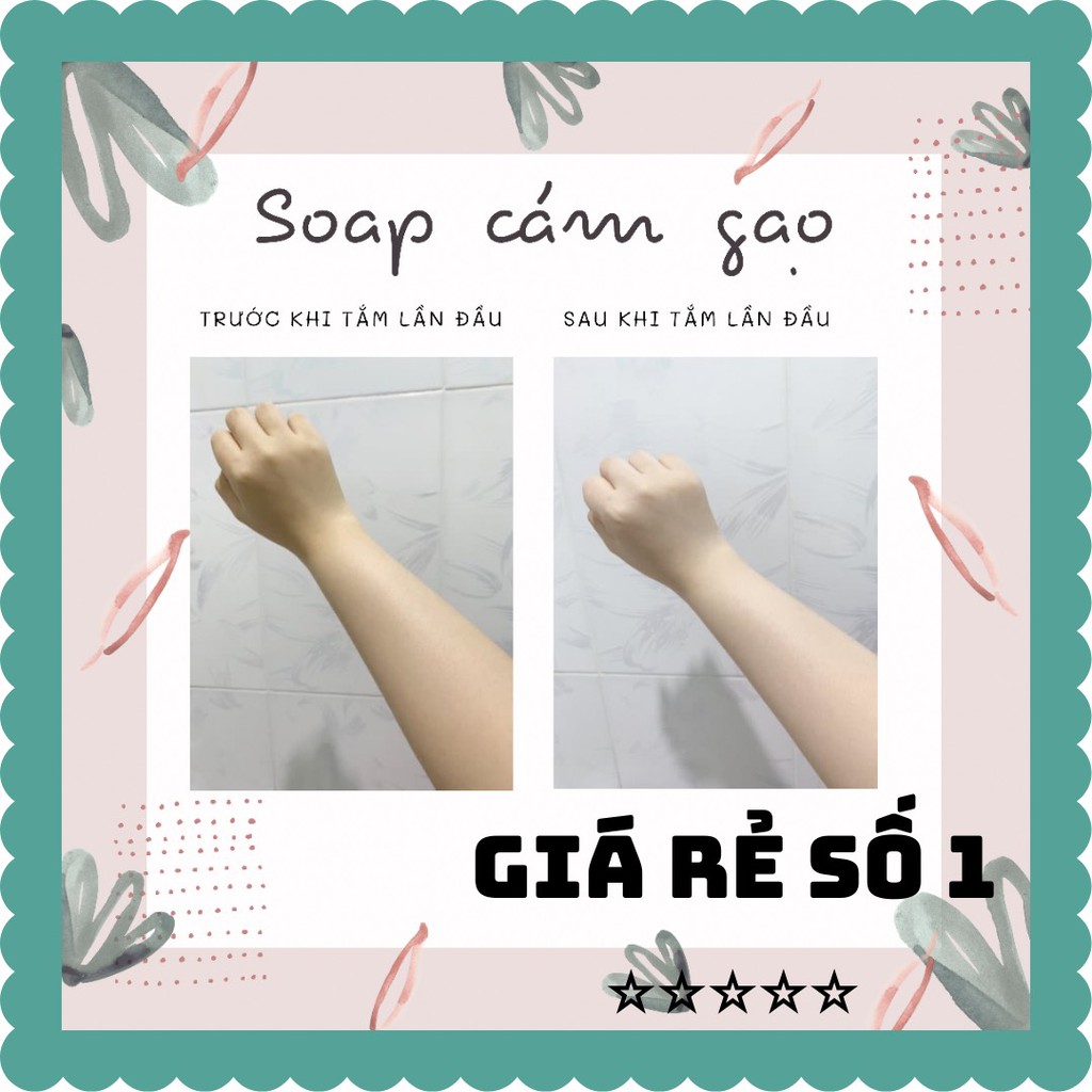 [HOT SALE] Soap GẠO trắng da dành cho body + TẶNG KÈM TÚI ĐỰNG SOAP | BigBuy360 - bigbuy360.vn
