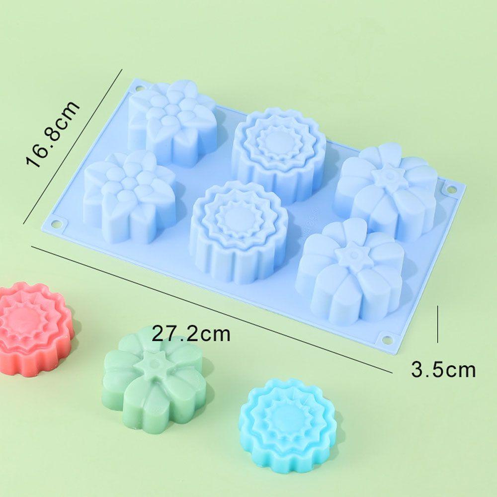 Khuôn Silicone Làm Bánh Trung Thu Hình Hoa Đậu Nành