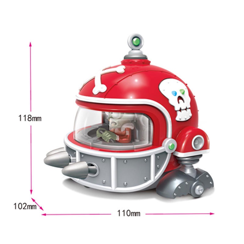 Xe Hơi Đồ Chơi Plants Wars Zombie Xe Kéo Lùi Lùi Cá Mập Khổng Lồ Dùng Làm Quà Tặng Sinh Nhật