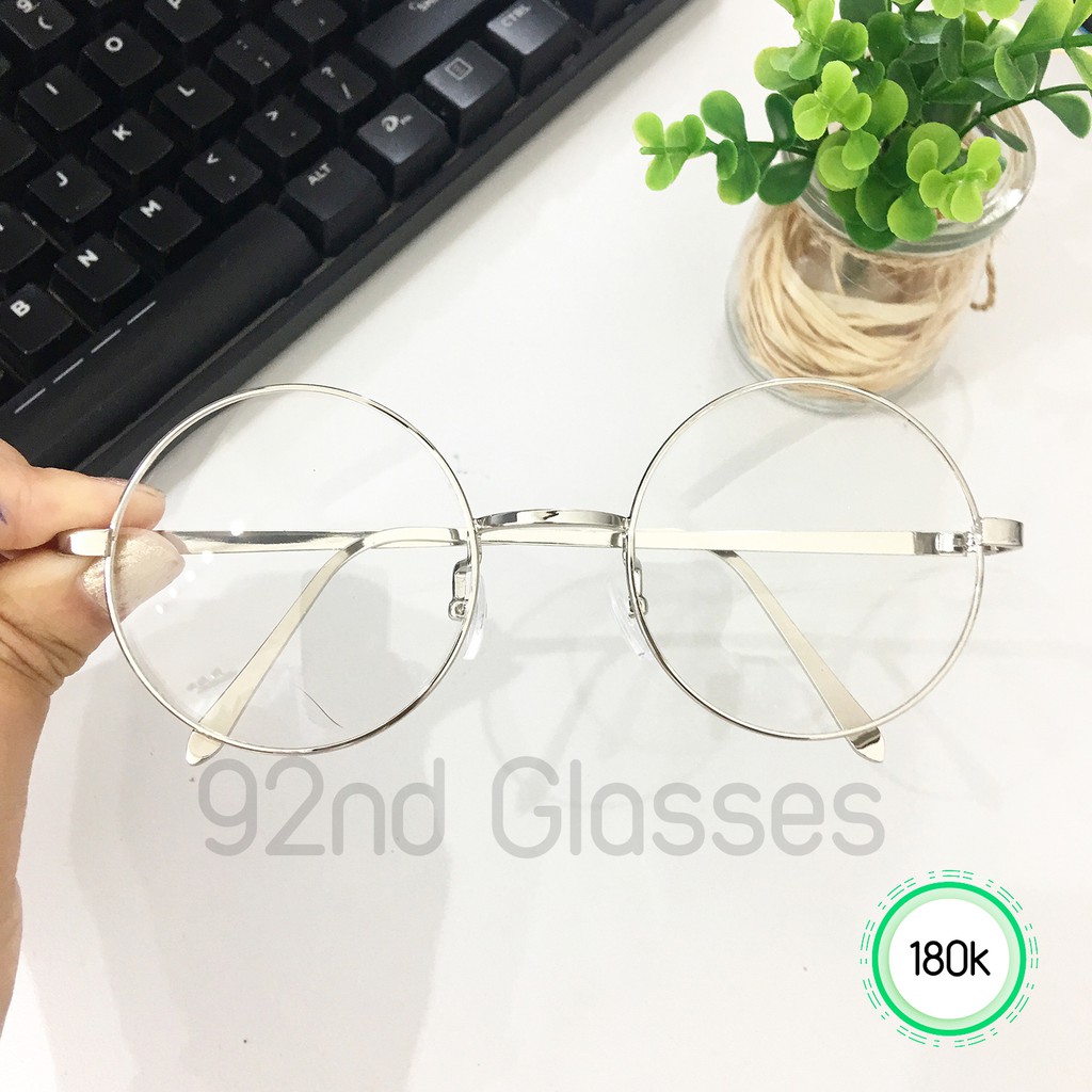 Gọng Cận Kính nam nữ Nobita Tròn xoe chất kiệu kim loại Lani 3800 - Lắp Mắt Cận Theo Yêu Cầu | BigBuy360 - bigbuy360.vn
