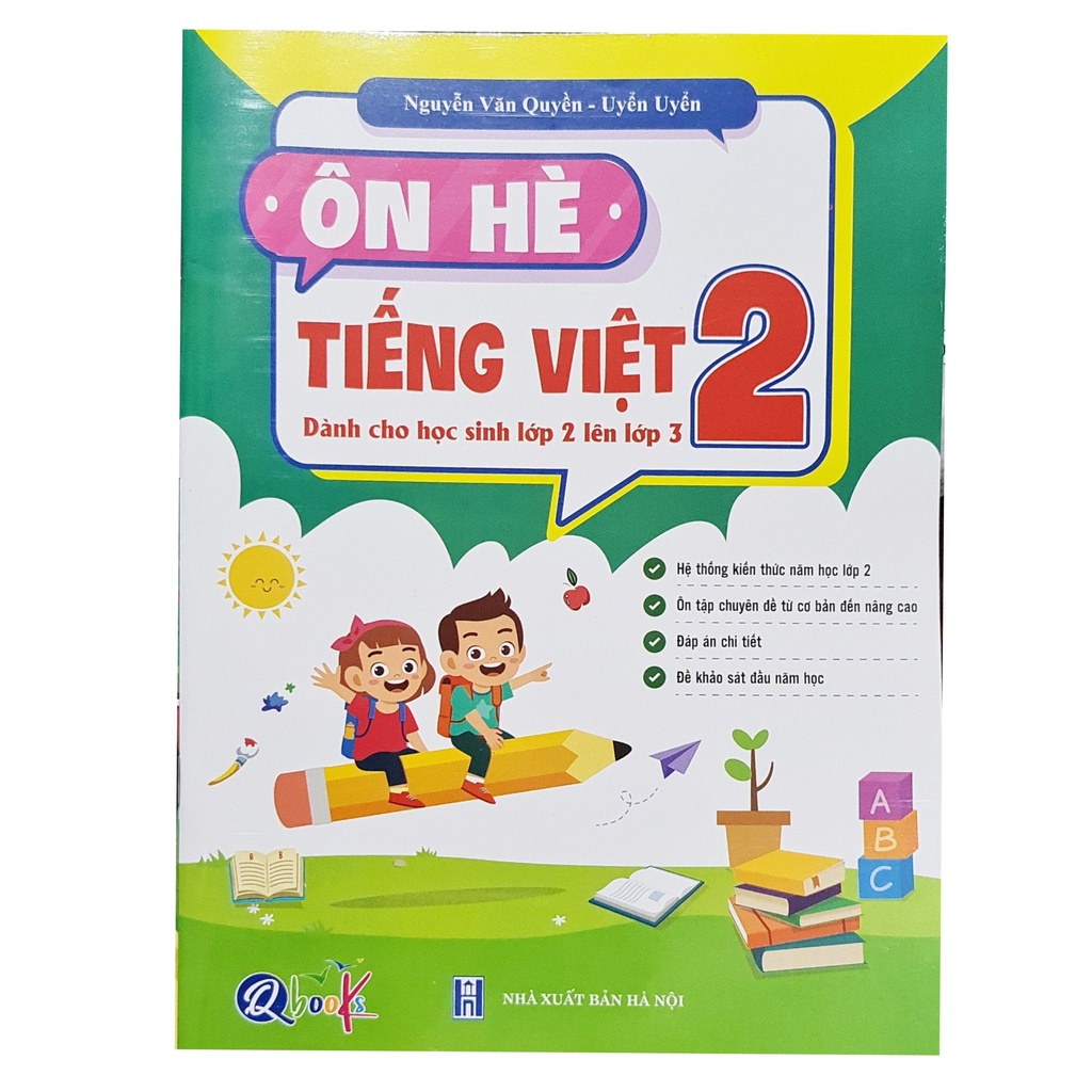 Sách - Ôn hè tiếng việt 2 dành cho học sinh lớp 2 lên lớp 3