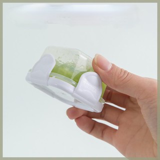 Hộp trữ đông dung tích 60-150 ml có nắp thiết kế gioăng silicon bảo quản đồ ăn dặm an toàn cho bé