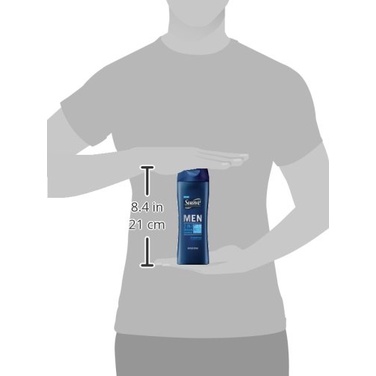 Dầu Gội Đầu Nam Suave Men 3in1 Gội Xả Và Sữa Tắm Body Usa Mỹ - Chăm Sóc Tóc Dưỡng Ẩm Sạch Khoẻ Giảm Gàu Chuẩn Salon Dezy