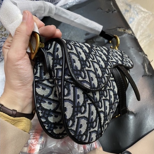 Túi Xách Đeo Chéo Nữ Yên Ngựa Thời Trang Chất Thổ Cẩm Đẹp Fullbox