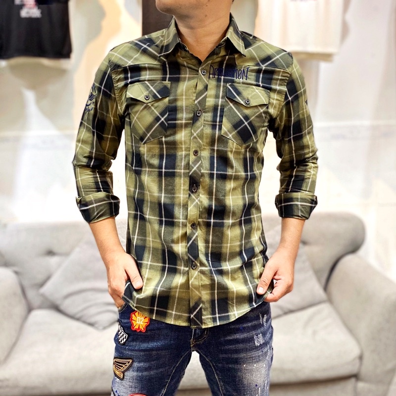 Sơ mi thêu aff full lưng cao cấp giá tốt nhất